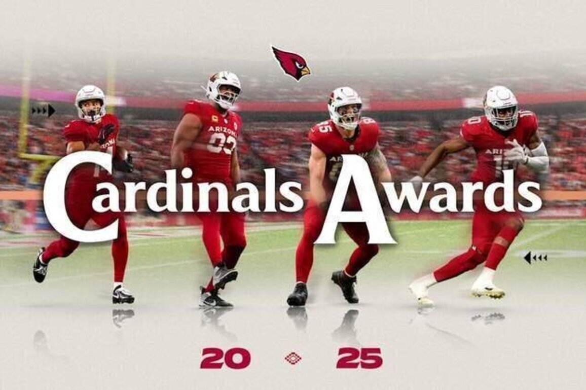 Arizona Cardinals Awards For 2025