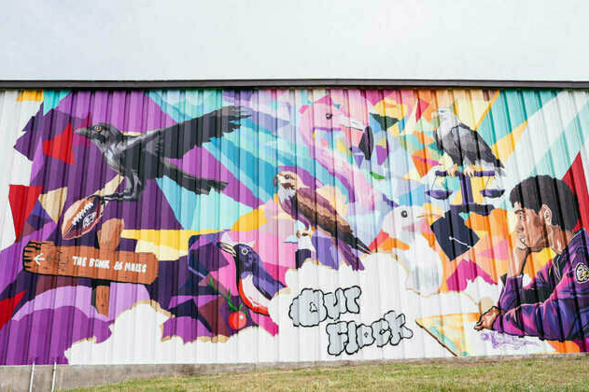 Ravens Growing Roots Across Maryland With Mural Initiative