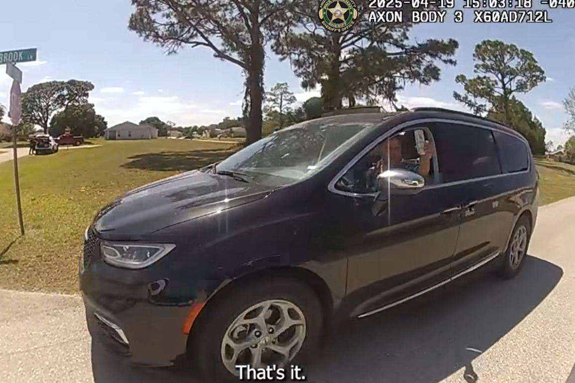 'You guys had fun though, right&quest;'- Man offers cocktail to Fla. officer during pursuit