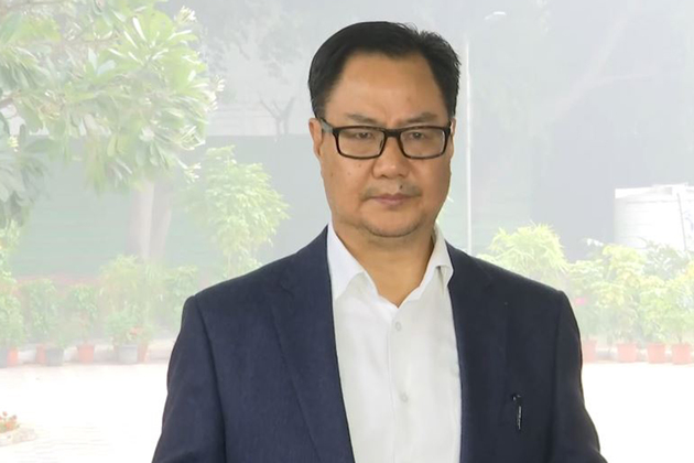 "Condemning not enough": Kiren Rijiju calls on Congress to apologise in Parliament over "Kabar Khudegi" remarks
