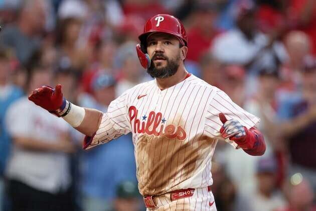 MLB roundup: Kyle Schwarber homers, Phillies beat East-leading Braves