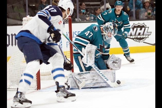 James Reimer racks up 41 saves, Sharks blank Jets