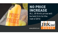 No price increase