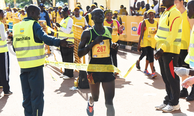Ugandans shine at MTN Marathon Ugandans shine at MTN Marathon