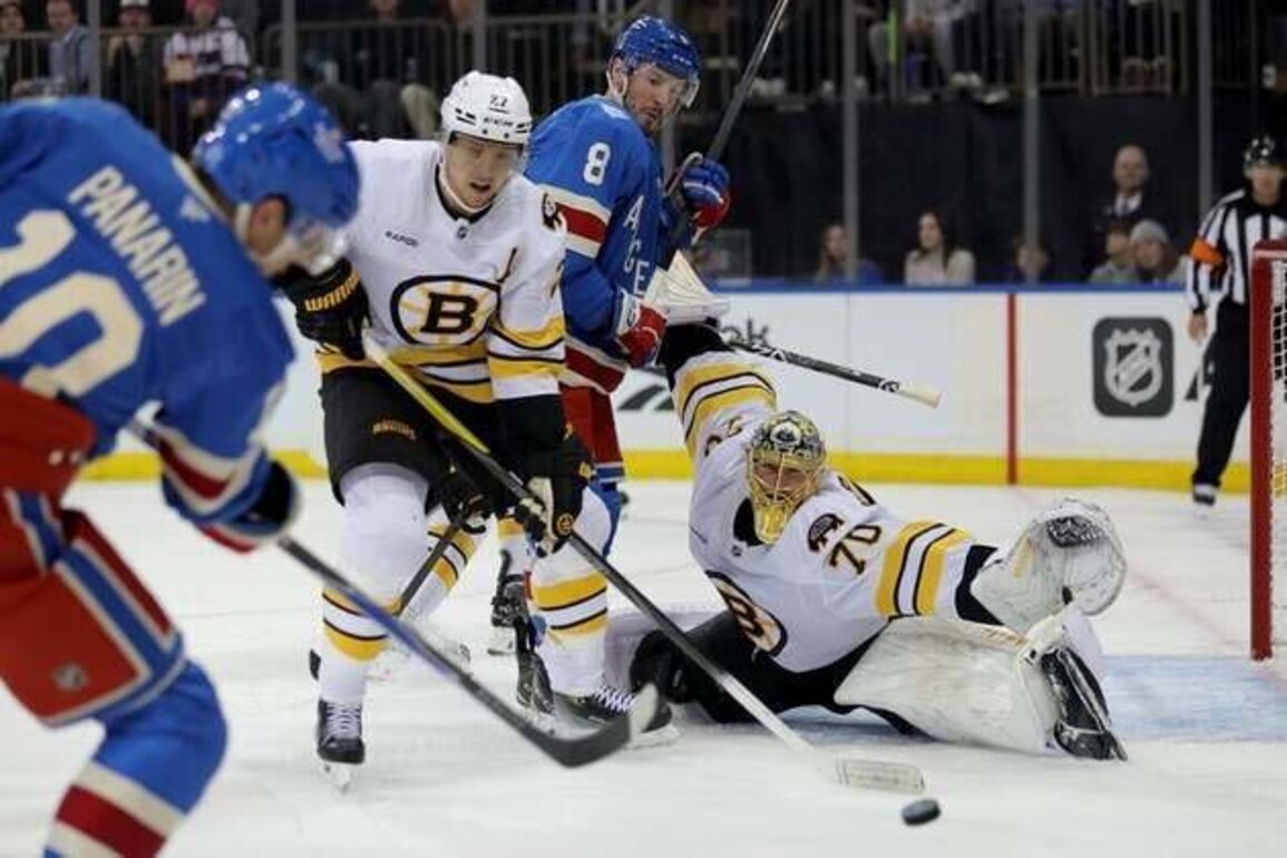 Matthew Robertson scores in OT to lift Rangers past Bruins