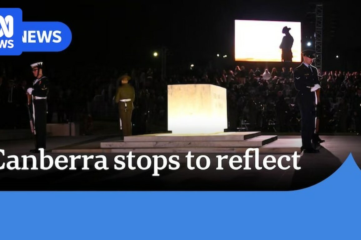 Anzac Day marked with Australian War Memorial dawn service