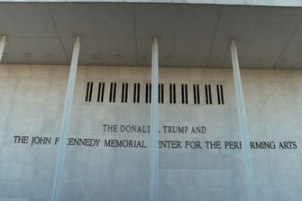 Renaming of Kennedy Center was done illegally by board, judge says