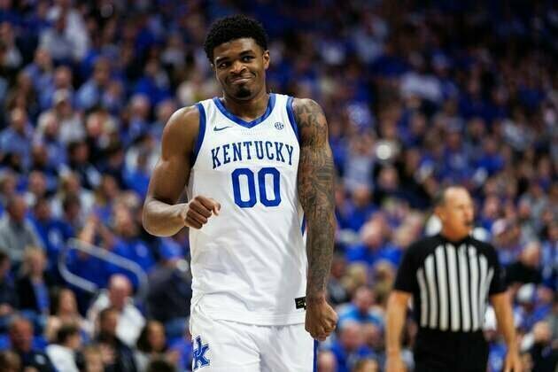 Hot-shooting second half leads No. 9 Kentucky past Nicholls