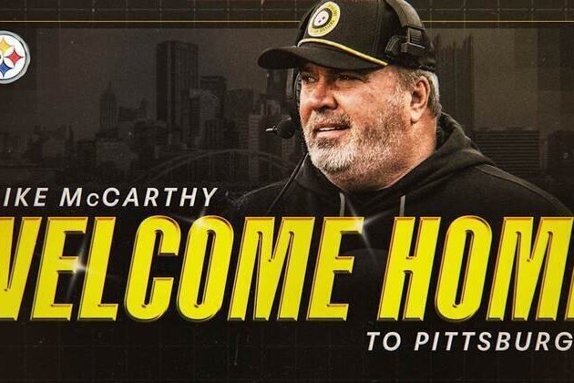 McCarthy named 17th head coach in Steelers history