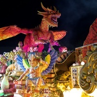BRAZIL-RIO DE JANEIRO-CARNIVAL-PARADE-CHAMPION