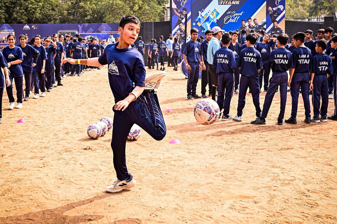 Gujarat Titans take 'Junior Titans' programme to Anand