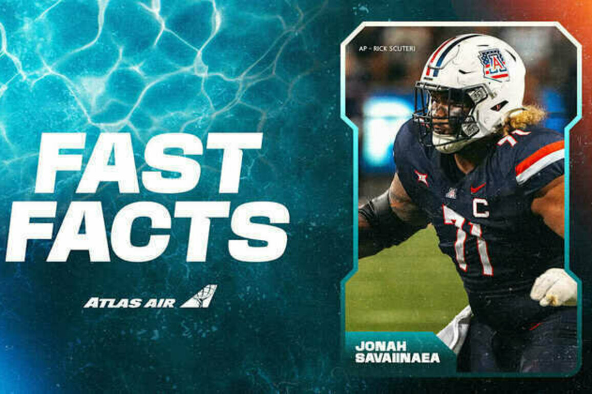 Fast Facts: Jonah Savaiinaea