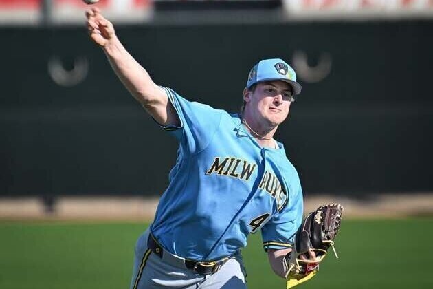 Brewers RHP Quinn Priester (nerve) to start season on IL