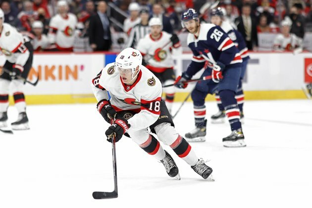 Tim Stutzle scores deciding goal to lift Senators past Blue Jackets