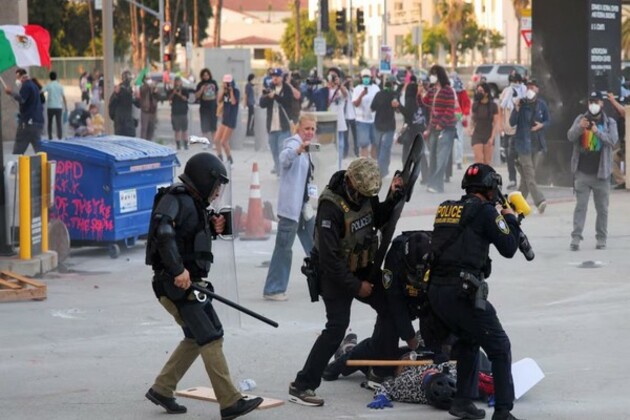 ICE raids spark protests in Los Angeles; local officials say they were left in the dark