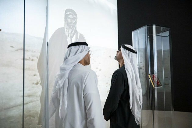 Khaled bin Mohamed bin Zayed reviews progress at Zayed National Museum in Saadiyat Cultural District