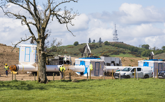 Construction workers working on a new natural gas pipeline in Dumfries and Galloway, Scotland | Credit: iStock