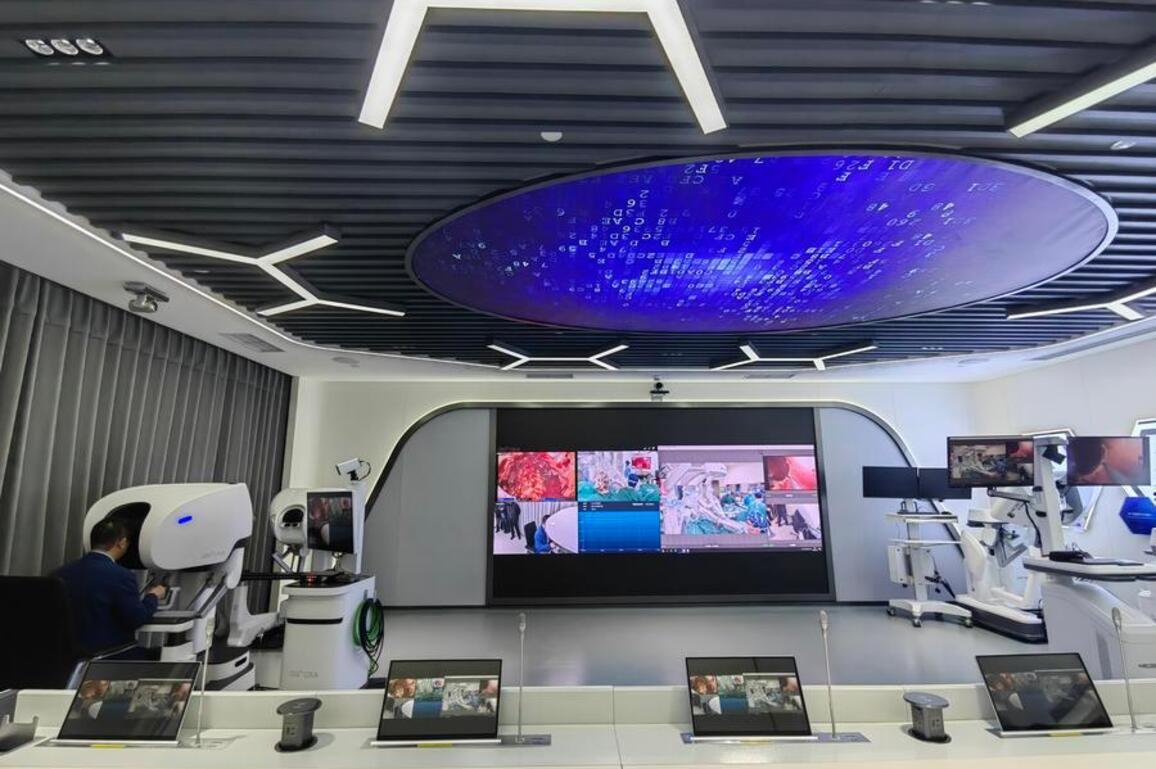 China's surgical robots serve patients worldwide