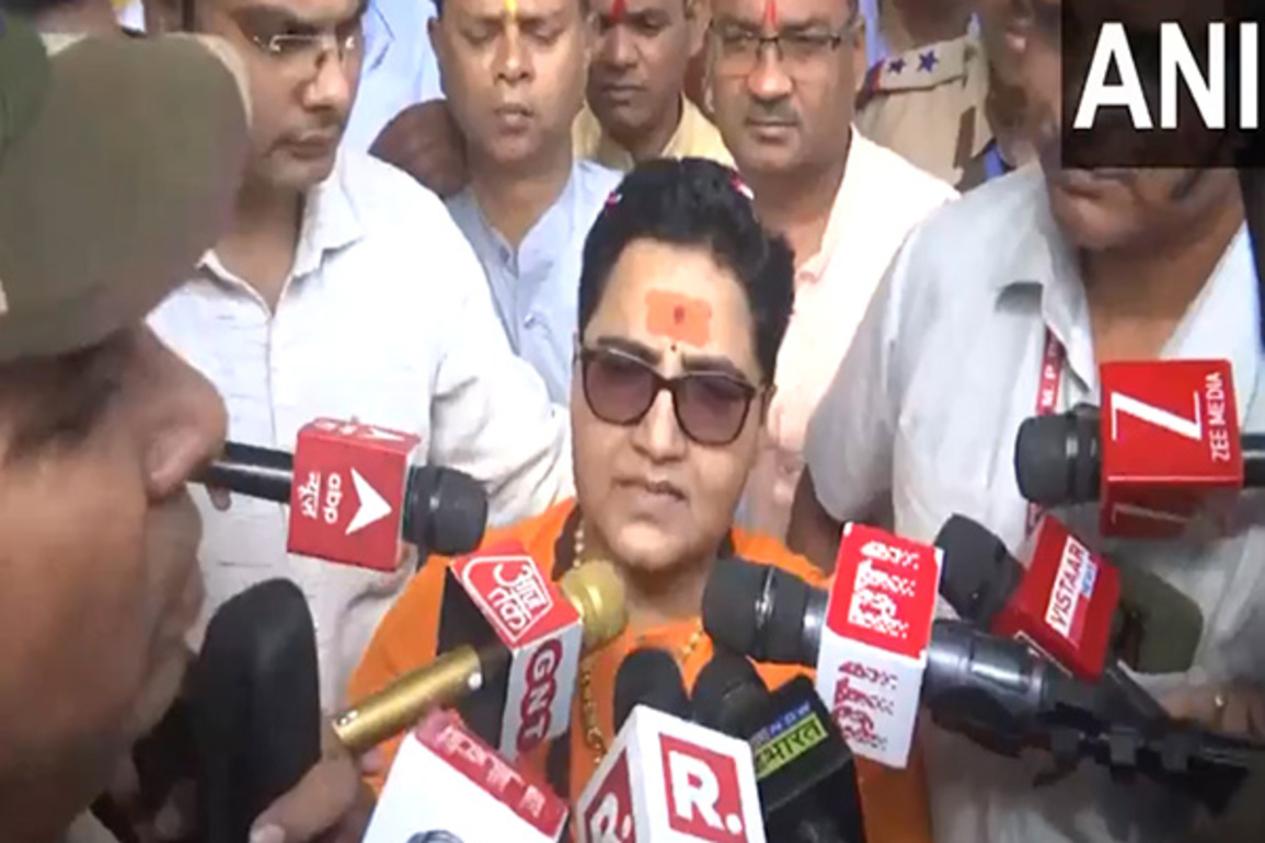 "Bhagwa aatankwaad kehne waalon ke munh kaale huye hain": Sadhvi Pragya after NIA court acquits her in Malegaon bomb blast case