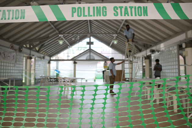 SINGAPORE-GENERAL ELECTION-PREPARATION