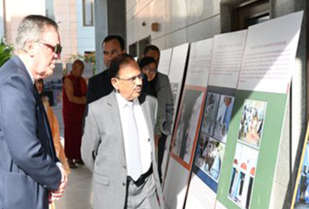 NSA Doval attends an exhibition on Bangladeshi minorities' plight