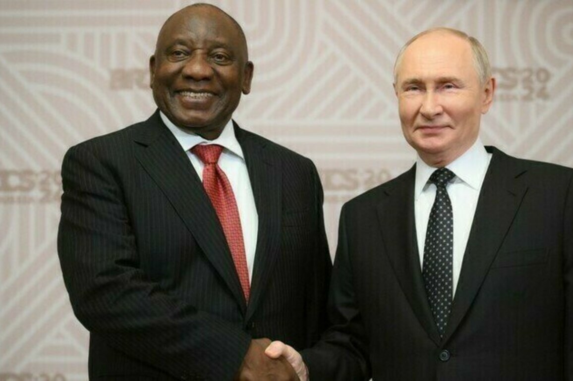 Putin updates South African leader on Witkoff talks
