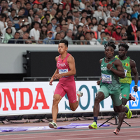 (SP)JAPAN-TOKYO-ATHLETICS-WORLD ATHLETICS CHAMPIONSHIPS-MEN'S 100M-HEATS