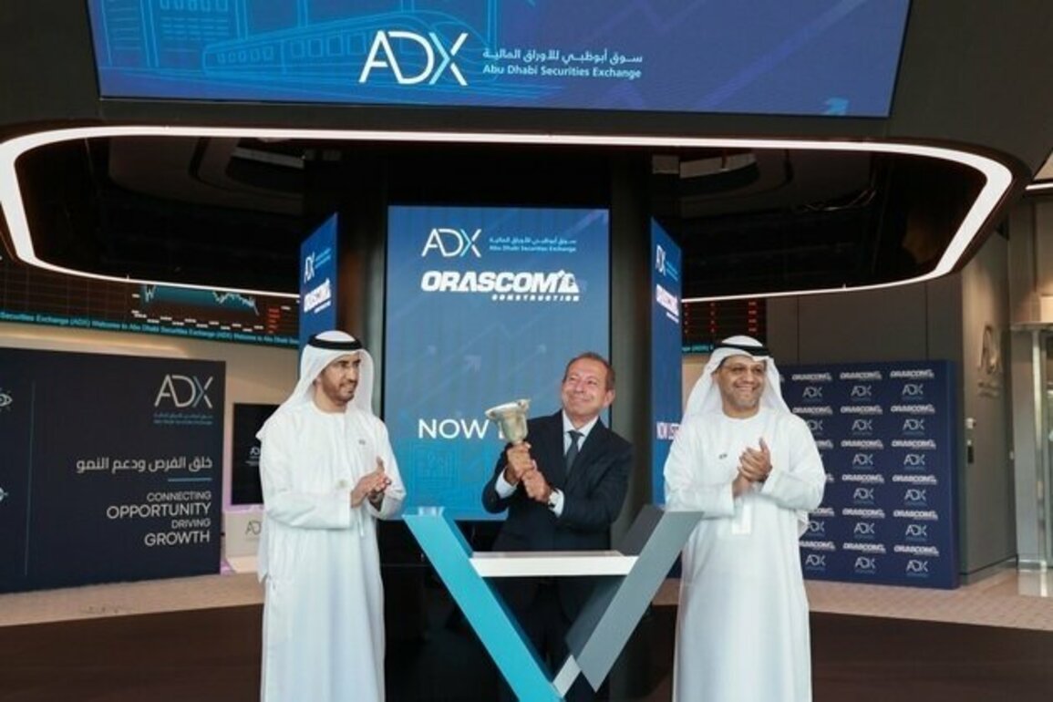 ADX welcomes listing of Orascom Construction