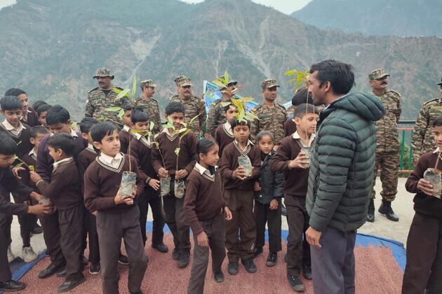 133 Eco Task Force observes International Day of Forests in Kufri, Mandi; organises plantation drives