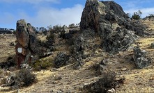 The Ayelen vein at San Luis in Ancash, Peru