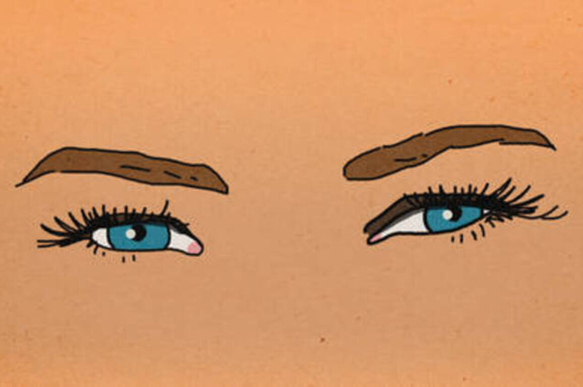 The famous Slavic stare: Here's something you can't fake