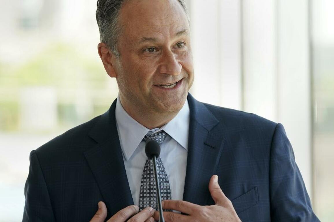 Former Second Gentleman Doug Emhoff's law firm strikes deal with Trump