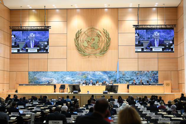SWITZERLAND-GENEVA-UN-U.S.-UNHCR-UPR-ABSENCE