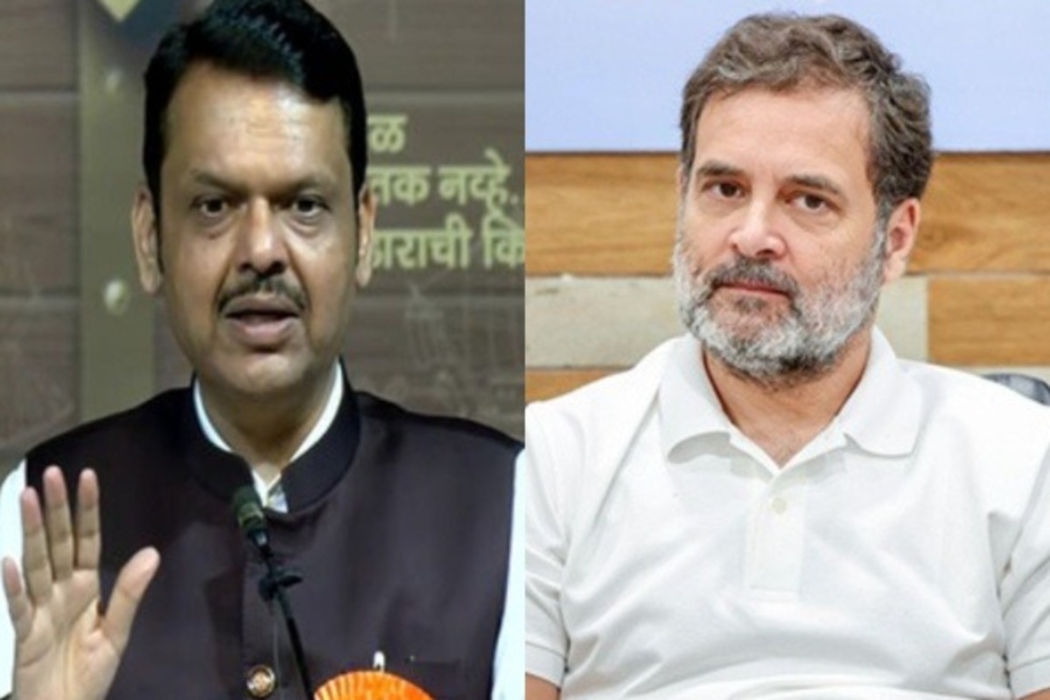 Rahul Gandhi alleges "vote theft," Maharashtra CM hits back, says, "Jhoot boley kawa kaatey..."