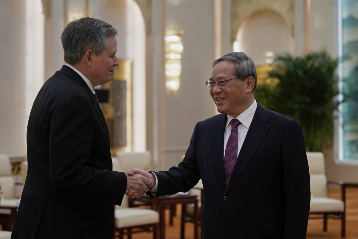 Chinese Premier meets pro-Trump US Senator Daines and calls for dialogue instead of confrontation