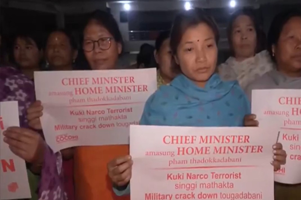 Manipur: COCOMI demands justice for two children killed in Tronglaobi bomb attack