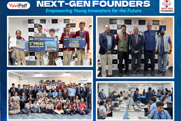 School Innovators Engage with ISRO Leaders at YuviPep's Next-Gen Founders Grand Finale