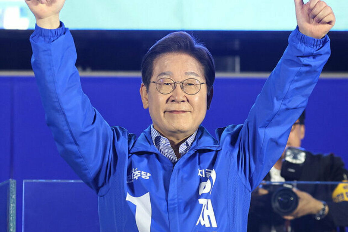 Exit polls show Lee Jae-myung with strong lead in S. Korea election