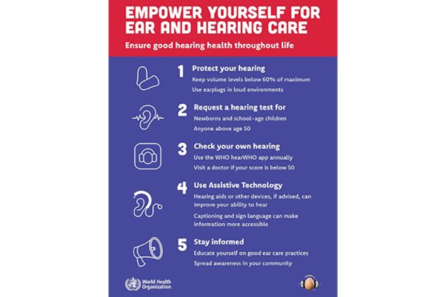 World Hearing Day: WHO South-East Asia promotes hearing health with 5 key strategies