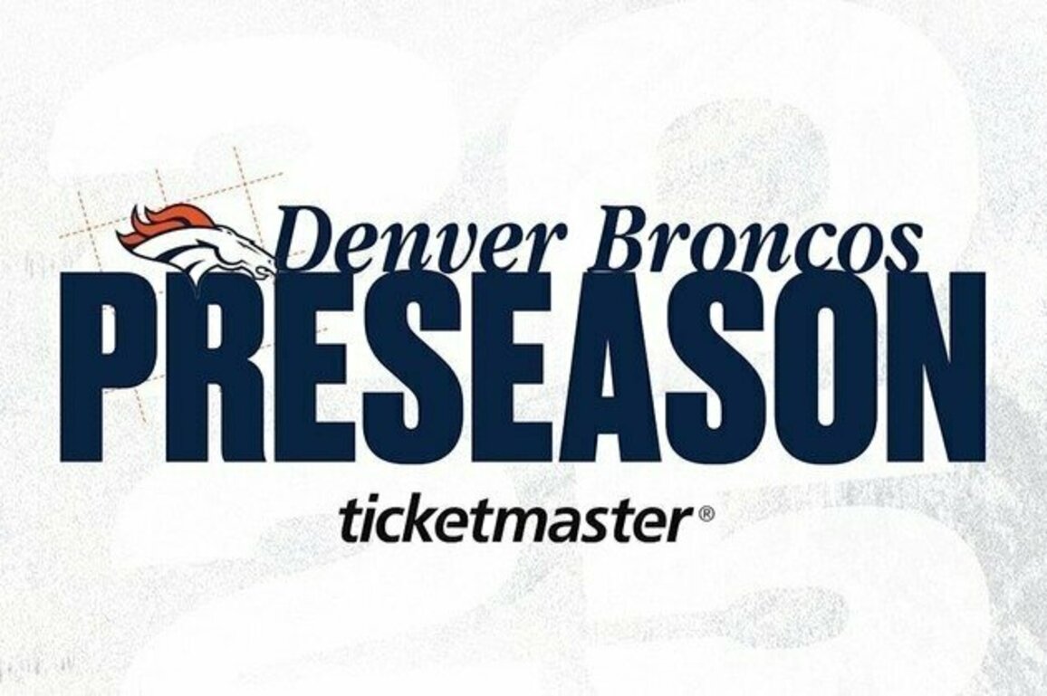 Broncos announce 2025 preseason schedule