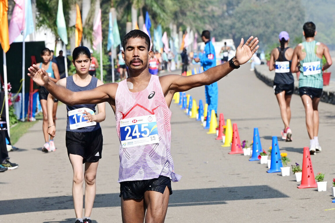 Ram Baboo, Manju walk away with full marathon titles on Day One of Indian Open Race Walk Competition