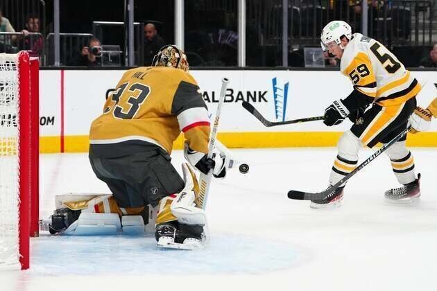 Knights halt skid in impressive fashion vs. reeling Pens