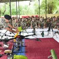 BSF academy marks Dussehra with first-ever 'drone worship' as weapon