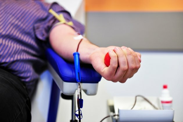 Think about giving blood