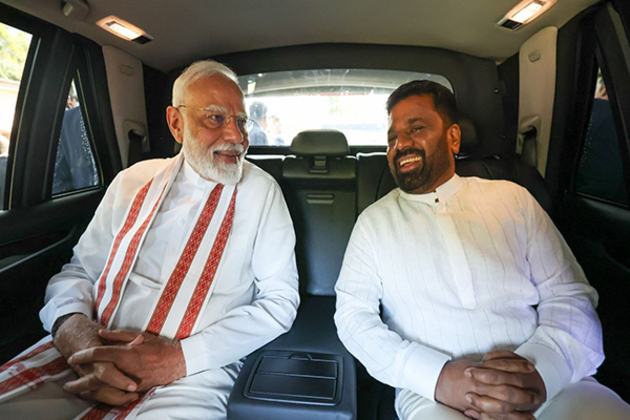 PM Modi reaches Anuradhapura to launch Maho-Anuradhapura railway line