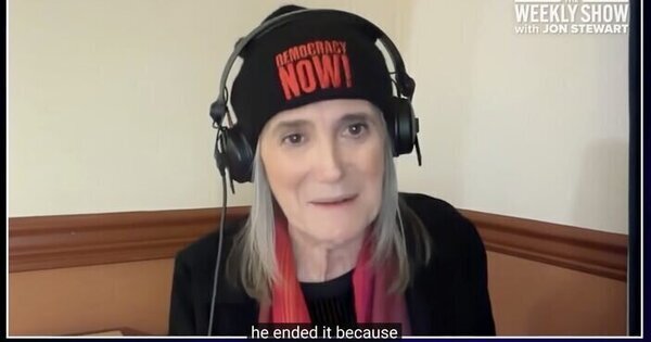 The Weekly Show with Jon Stewart  Amy Goodman Interview