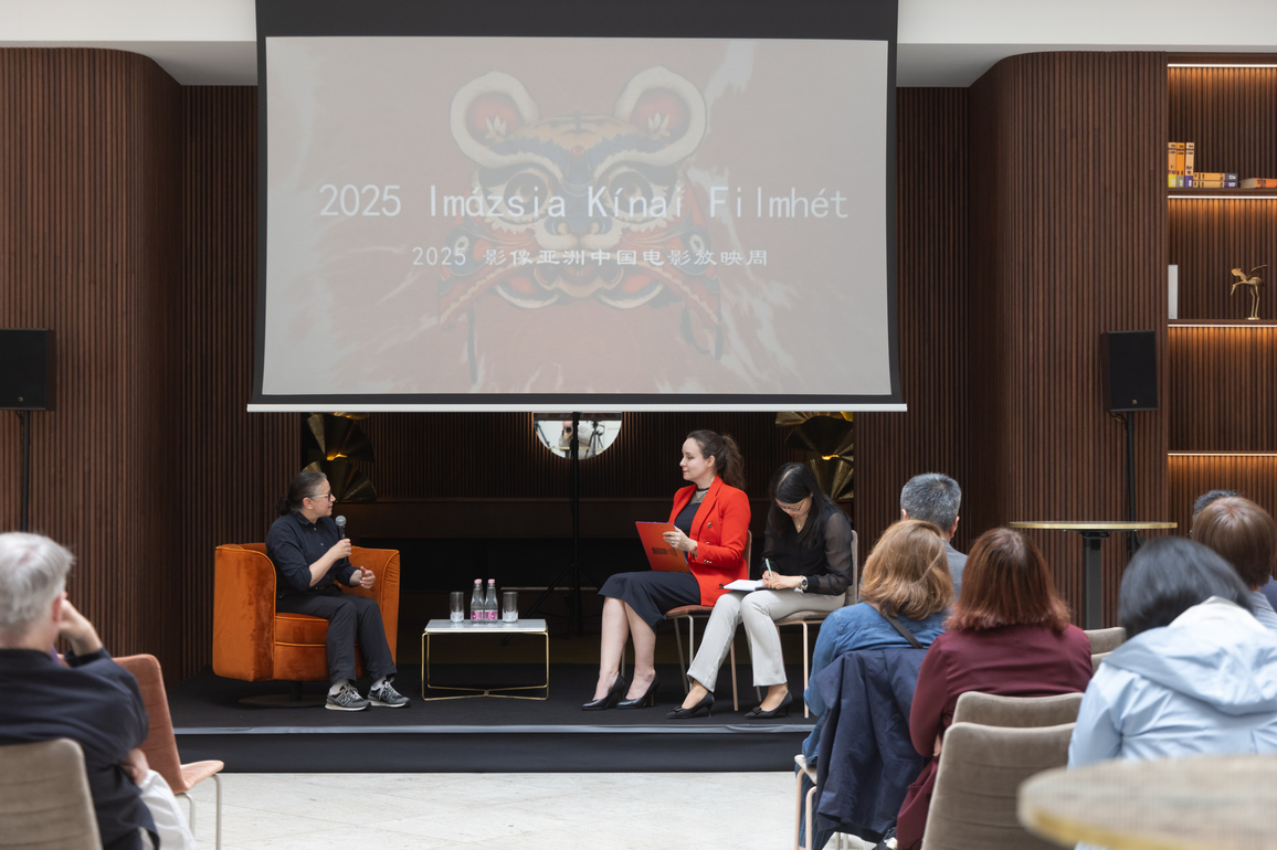 (Int'l Exchange)HUNGARY-BUDAPEST-CHINESE FILM WEEK-FILMMAKER-INTERVIEW