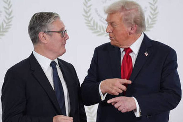 Trump shares comedy skit portraying Starmer as terrified of him (VIDEO)