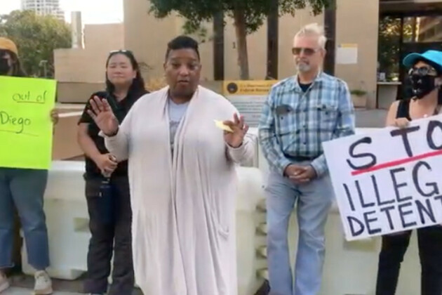 Protesters say U.S. citizen among group arrested by feds after clash in Linda Vista