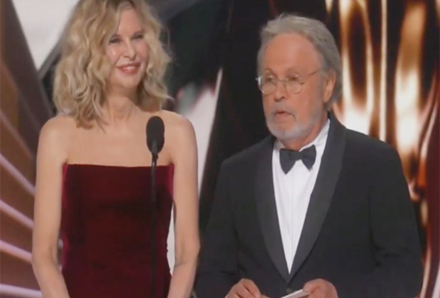 Meg Ryan, Billy Crystal reunite at Oscars, bringing 'When Harry Met Sally' magic to the stage